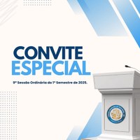 Câmara de Vereadores de Feliz Natal convida população para a 9ª Sessão Ordinária de 2025
