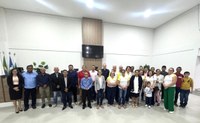 Câmara recebe membros da Associação da Terceira Idade para prestação de contas de termo de fomento