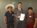 Deputado recebe demanda de vereador Txonto de Feliz Natal Deputado recebe demanda de vereador Txonto de Feliz Natal