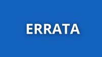 ERRATA