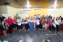 Sessão Solene homenageou mulheres que venceram o câncer em Feliz Natal Sessão Solene homenageou mulheres que venceram o câncer em Feliz Natal