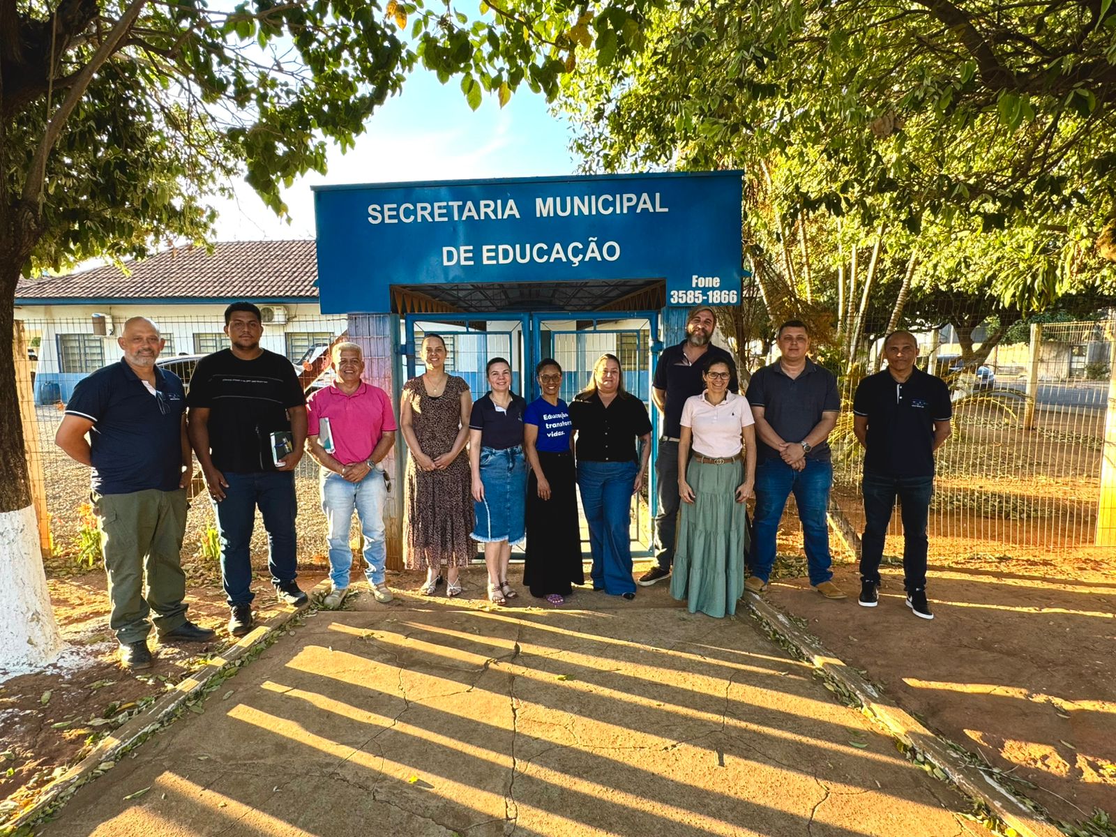 Vereadores visitam a Secretaria de Educação, Cultura e Esporte
