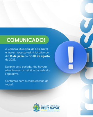 Instagram Post Comunicado Simples Azul e Branco.jpg