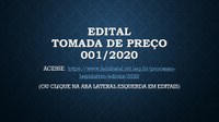 EDITAL DE TOMADA DE PREÇO 001/2020