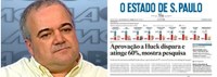 MARONA DIZ QUE ESTADÃO DEU ‘AULA DE CASCATA’ COM MANCHETE DO HUCK