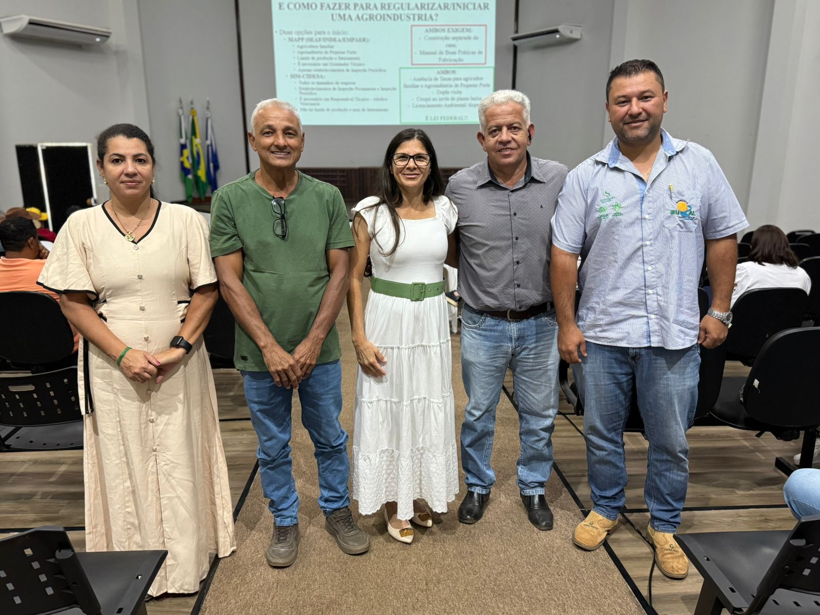 Vereadores prestigiam palestra com produtores da agricultura familiar em Feliz Natal
